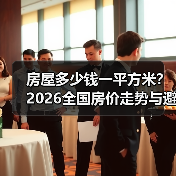 房屋多少钱一平方米？2026全国房价走势与避坑指南（图3）