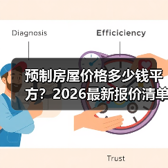 预制房屋价格多少钱平方?2026最新报价清单(图1) 预制房屋价格多少钱平方?2026最新报价清单(图1)