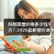 预制房屋价格多少钱平方?2026最新报价清单(图3) 预制房屋价格多少钱平方?2026最新报价清单(图3)