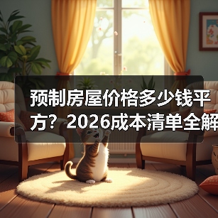 预制房屋价格多少钱平方?2026成本清单全解析(图3) 预制房屋价格多少钱平方?2026成本清单全解析(图3)