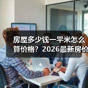 房屋多少钱一平米怎么算价格?2026最新房价计算全攻略(图4) 房屋多少钱一平米怎么算价格?2026最新房价计算全攻略(图4)