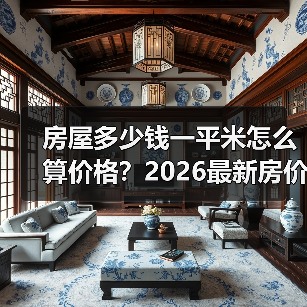 房屋多少钱一平米怎么算价格?2026最新房价计算全攻略(图2) 房屋多少钱一平米怎么算价格?2026最新房价计算全攻略(图2)