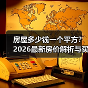 房屋多少钱一个平方?2026最新房价解析与买房指南(图1) 房屋多少钱一个平方?2026最新房价解析与买房指南(图1)