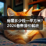 房屋多少钱一平方米？2026最新房价解密（图2）