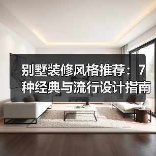 别墅装修风格推荐：7种经典与流行设计指南（图2）