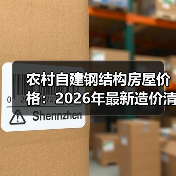 农村自建钢结构房屋价格：2026年最新造价清单（图2）