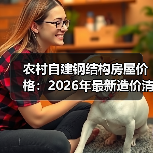 农村自建钢结构房屋价格：2026年最新造价清单（图3）