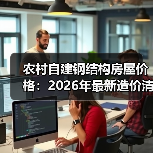 农村自建钢结构房屋价格：2026年最新造价清单与省钱攻略（图2）