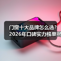 门窗十大品牌怎么选？2026年口碑实力榜单揭晓（图2）