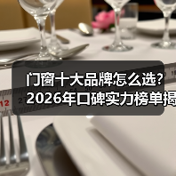门窗十大品牌怎么选？2026年口碑实力榜单揭晓（图1）