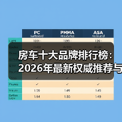 房车十大品牌排行榜：2026年最新权威推荐与选购指南（图1）
