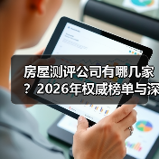 房屋测评公司有哪几家？2026年权威榜单与深度评测（图1）