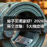 房子买哪家好?2026购房全攻略:5大维度精准选房(图3) 房子买哪家好?2026购房全攻略:5大维度精准选房(图3)