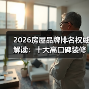 2026房屋品牌排名权威解读：十大高口碑装修公司榜单（图1）