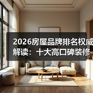 2026房屋品牌排名权威解读：十大高口碑装修公司榜单（图2）