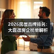 2026房屋品牌排名:十大靠谱房企榜单解析(图1) 2026房屋品牌排名:十大靠谱房企榜单解析(图1)