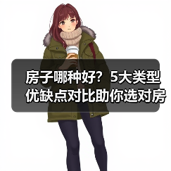 房子哪种好?5大类型优缺点对比助你选对房(图4) 房子哪种好?5大类型优缺点对比助你选对房(图4)