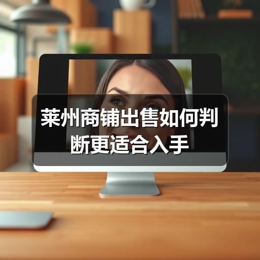莱州商铺出售如何判断更适合入手(图1) 莱州商铺出售如何判断更适合入手