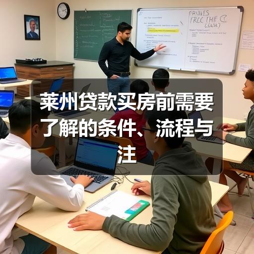 莱州贷款买房前需要了解的条件、流程与注意事项(图2) 莱州贷款买房前需要了解的条件、流程与注意事项