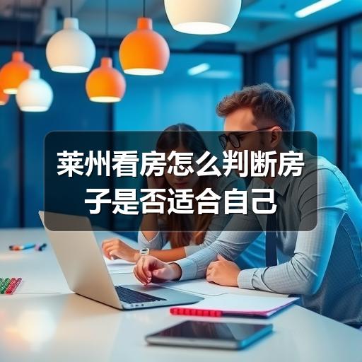 莱州看房怎么判断房子是否适合自己(图1) 莱州看房怎么判断房子是否适合自己
