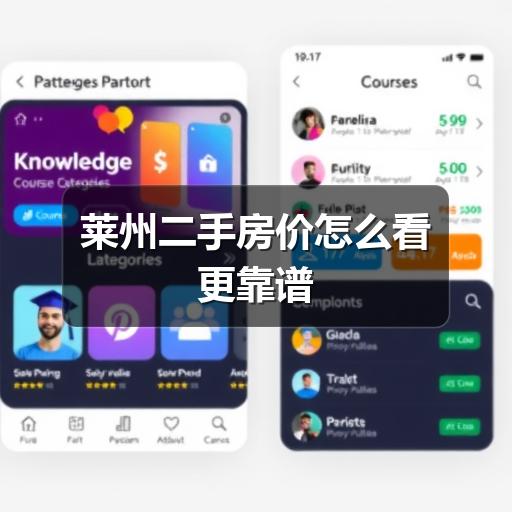 莱州二手房价怎么看更靠谱(图1) 莱州二手房价怎么看更靠谱