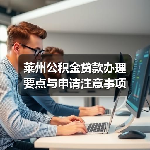 莱州公积金贷款办理要点与申请注意事项(图3) 莱州公积金贷款办理要点与申请注意事项