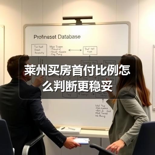 莱州买房首付比例怎么判断更稳妥(图1) 莱州买房首付比例怎么判断更稳妥
