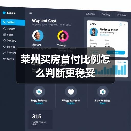 莱州买房首付比例怎么判断更稳妥(图2) 莱州买房首付比例怎么判断更稳妥
