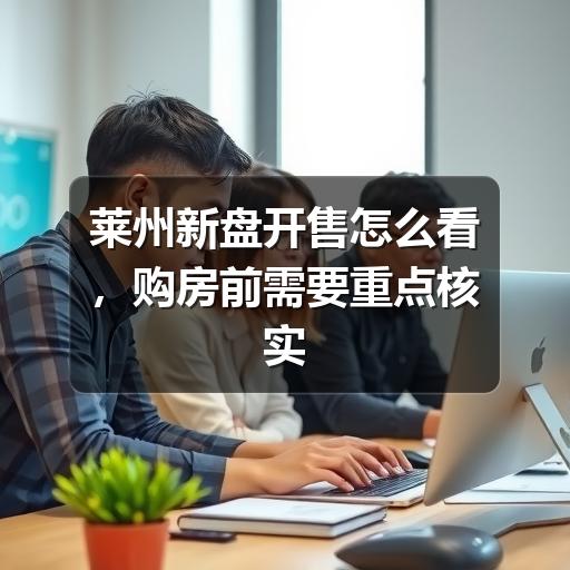莱州新盘开售怎么看，购房前需要重点核实哪些信息