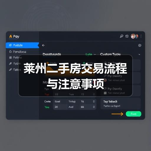 莱州二手房交易流程与注意事项(图2) 莱州二手房交易流程与注意事项