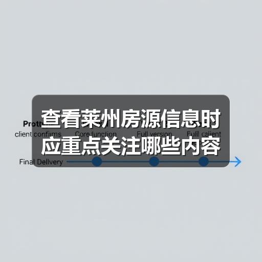 查看莱州房源信息时应重点关注哪些内容