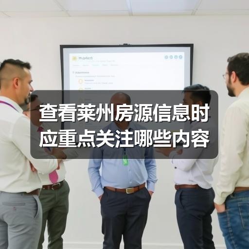 查看莱州房源信息时应重点关注哪些内容