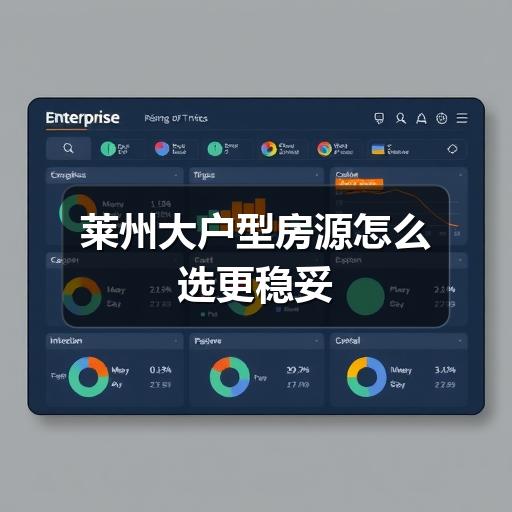 莱州大户型房源怎么选更稳妥(图3) 莱州大户型房源怎么选更稳妥