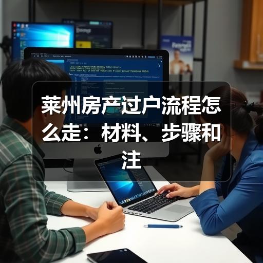 莱州房产过户流程怎么走:材料、步骤和注意事项(图1) 莱州房产过户流程怎么走:材料、步骤和注意事项