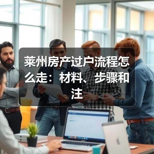 莱州房产过户流程怎么走:材料、步骤和注意事项(图2) 莱州房产过户流程怎么走:材料、步骤和注意事项