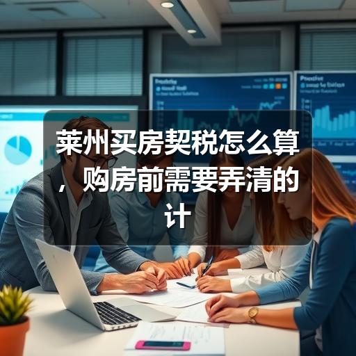 莱州买房契税怎么算,购房前需要弄清的计税思路(图2) 莱州买房契税怎么算,购房前需要弄清的计税思路