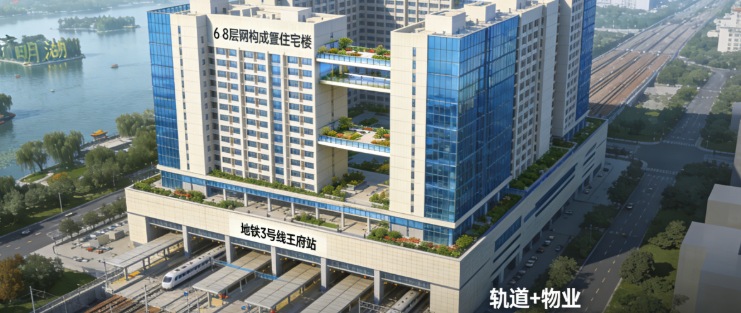 全网独家!济南在地铁车辆段上方建起一座“天空之城”,提供1647套精装保障房(图1) 全网独家!济南在地铁车辆段上方建起一座“天空之城”,提供1647套精装保障房(图1)