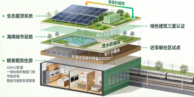 全网独家!济南在地铁车辆段上方建起一座“天空之城”,提供1647套精装保障房(图3) 全网独家!济南在地铁车辆段上方建起一座“天空之城”,提供1647套精装保障房(图3)