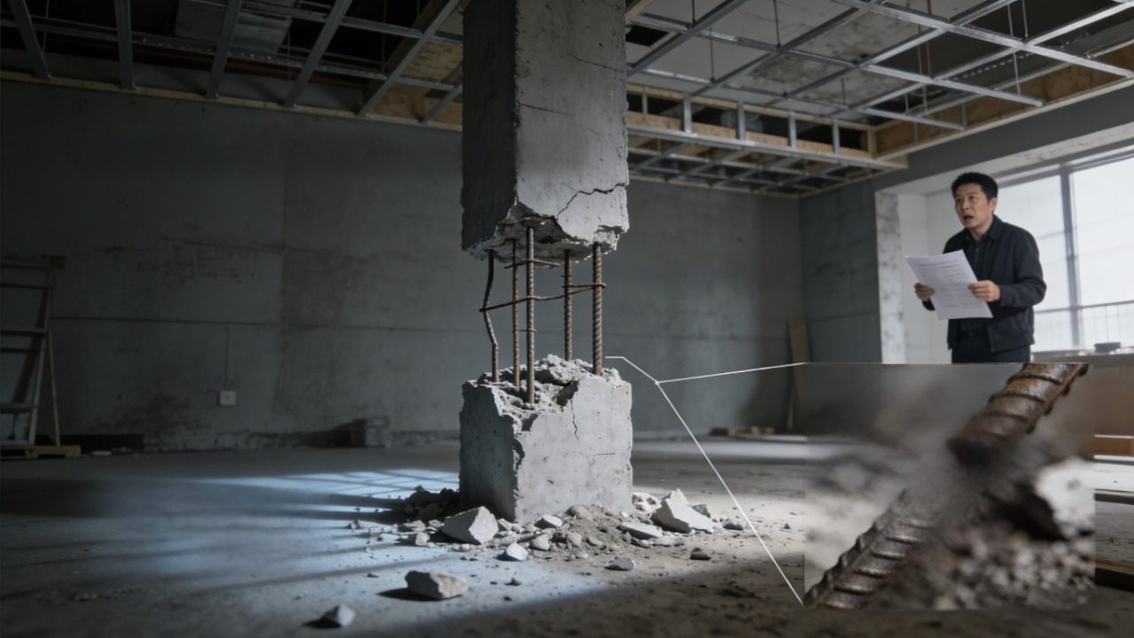 震惊!高价精装房曝出惊天内幕:超六成住宅梁体被凿,建筑安全底线何在?(图1) 震惊!高价精装房曝出惊天内幕:超六成住宅梁体被凿,建筑安全底线何在?(图1)