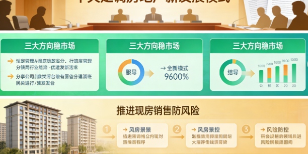 定了！房地产迎来新定调：中央三招力推高质量发展，现房销售要来了！(图1)